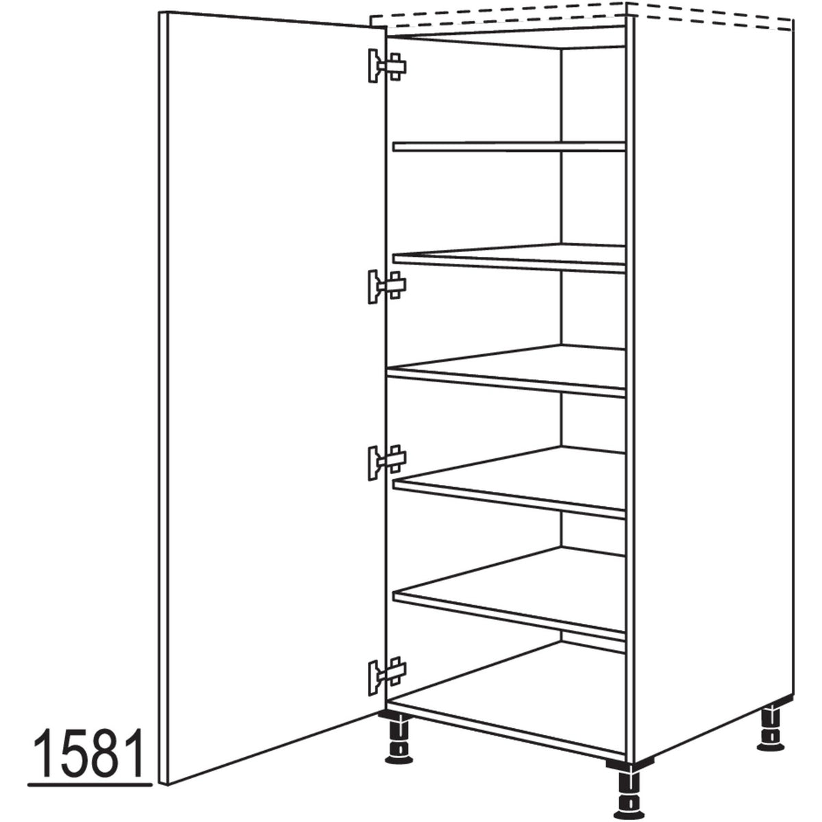 nobilia XL-Highboard HF40-X 32509