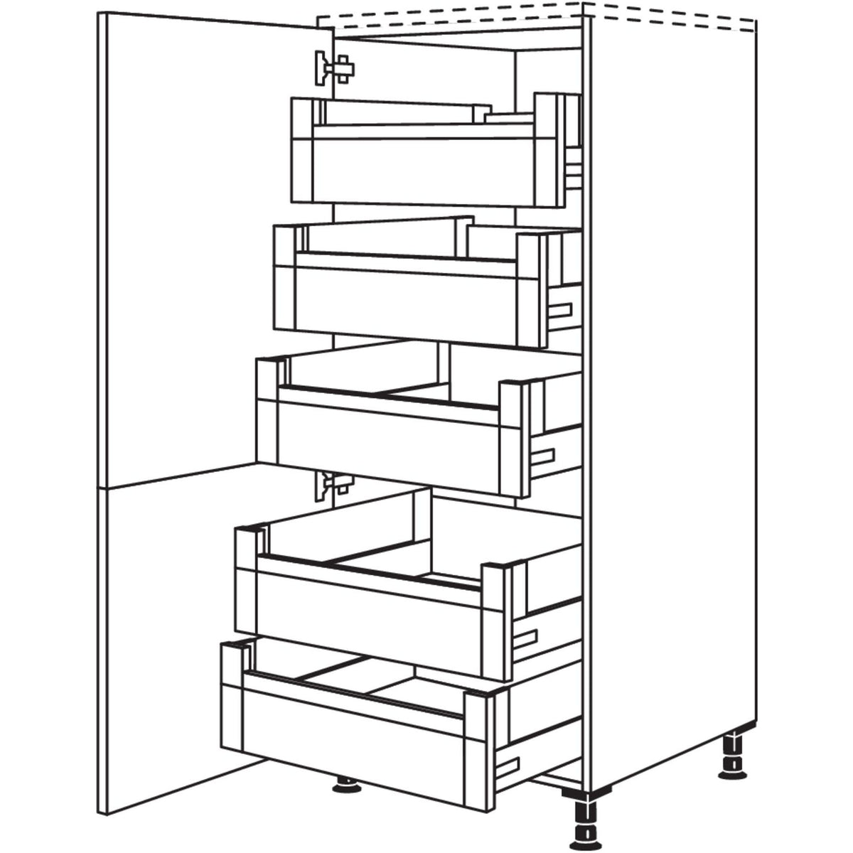 Nobilia XL-Highboard HI40-X 32587