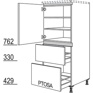 nobilia XL-Highboard LH2A60-X 53777