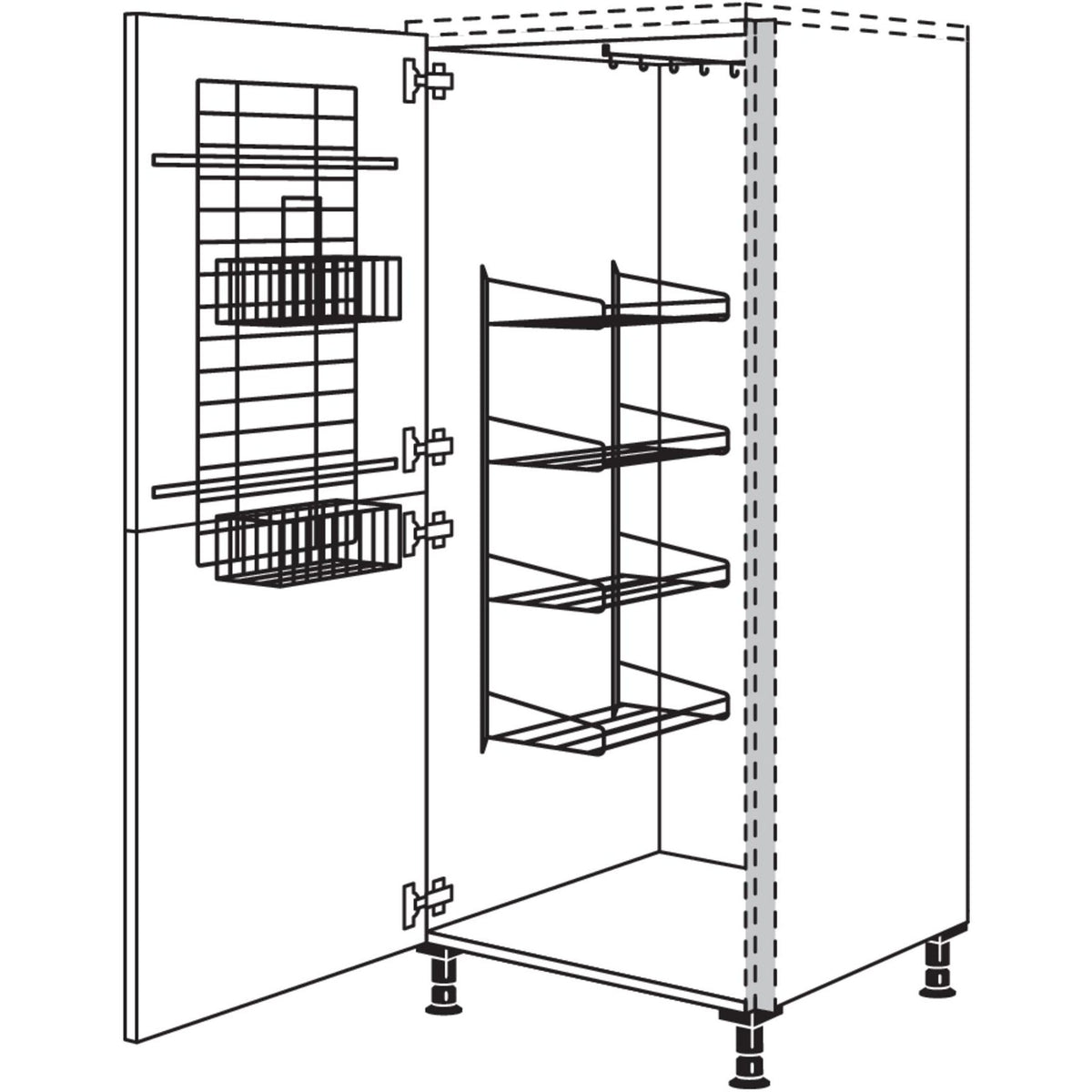 Nobilia XL-Highboard NHSB40-X 68515