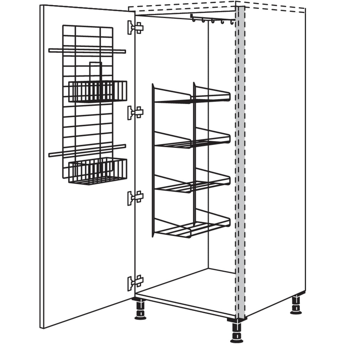 nobilia XL-Highboard NHSBF60-X 68712
