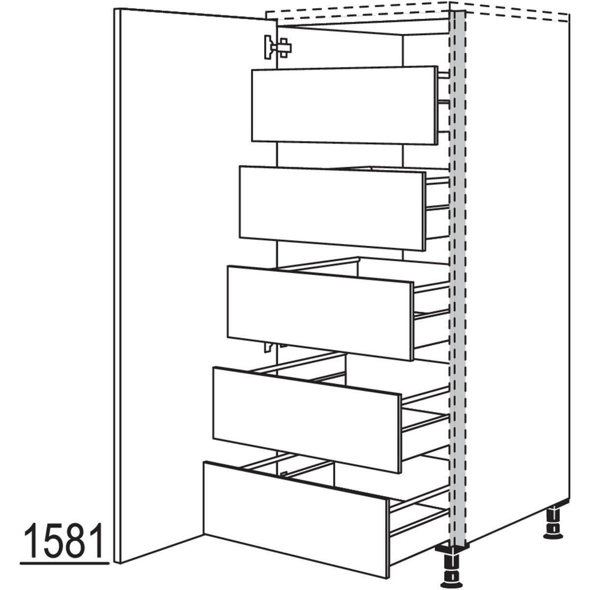 nobilia XL-Highboard NHSIF60-X 68720