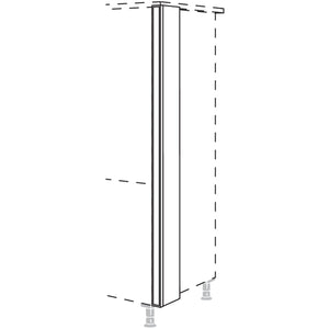 Nobilia XL-Highboard-Pilaster als Zwischenloesung HPIHZ-X 5730