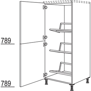 Nobilia XL-Highboard fuer Getraenkekisten HDGTK60-X 31754