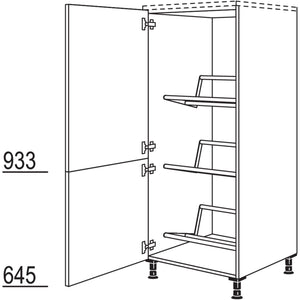 Nobilia XL-Highboard fuer Getraenkekisten HGTK60-X 31752