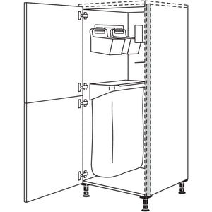 Nobilia XL-Highboard mit Ordnungssystem Laundry-Area NHSOS50-X 68574