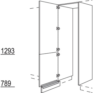 Nobilia XL-Hochschrank-Durchgangstuer HDWDT60-1X 56636