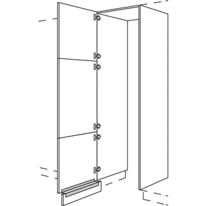 Nobilia XL-Hochschrank-Durchgangstuer HWDT60-3X 56671