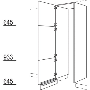 Nobilia XL-Hochschrank-Durchgangstuer HWDT60-3X 56671