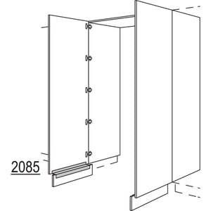 nobilia XL-Hochschrank-Durchgangstuer HWDTF120-1X 56608
