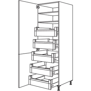 Nobilia XL-Hochschrank HDI60-1X 32249