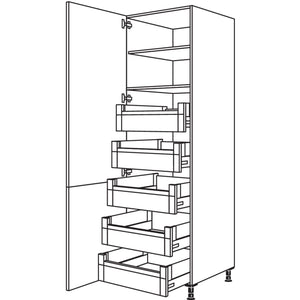 Nobilia XL-Hochschrank HDI60-3X 50249