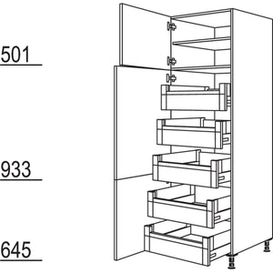 Nobilia XL-Hochschrank HI60-1X 31246