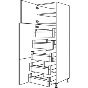 Nobilia XL-Hochschrank HI60-2X 40246