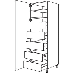nobilia XL-Hochschrank HIF60-1X 32244
