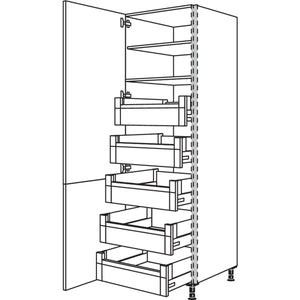 Nobilia XL-Hochschrank NHSI60-2X 45920