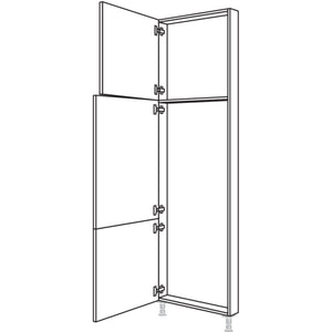 Nobilia XL-Hochschrank-Rahmenteil HRT60-3X 55860