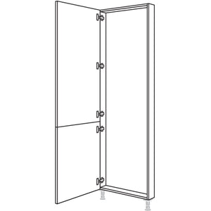 Nobilia XL-Hochschrank-Rahmenteil HRTD50-1X 30859