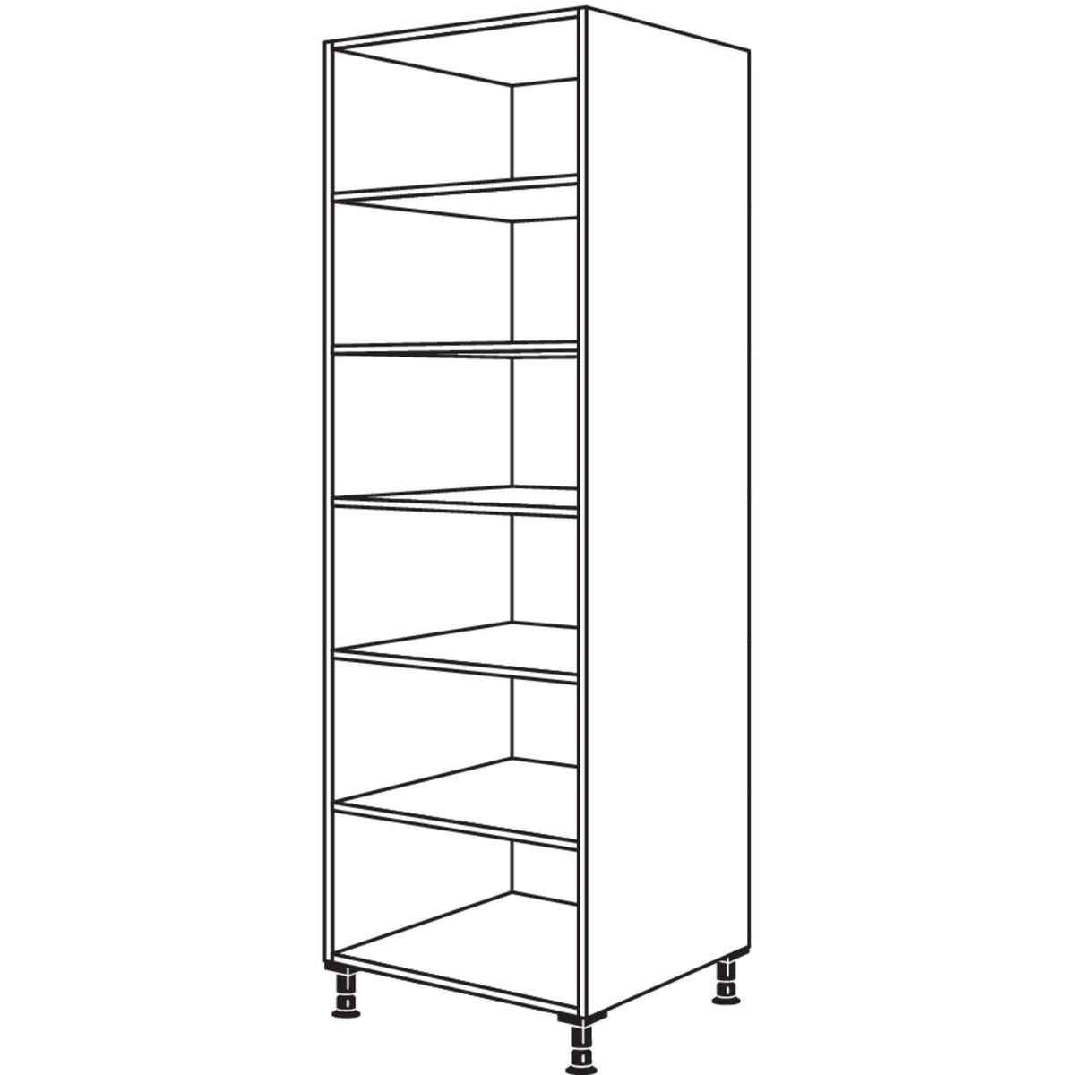 Nobilia XL-Hochschrank-Regal HR30-1X 30890