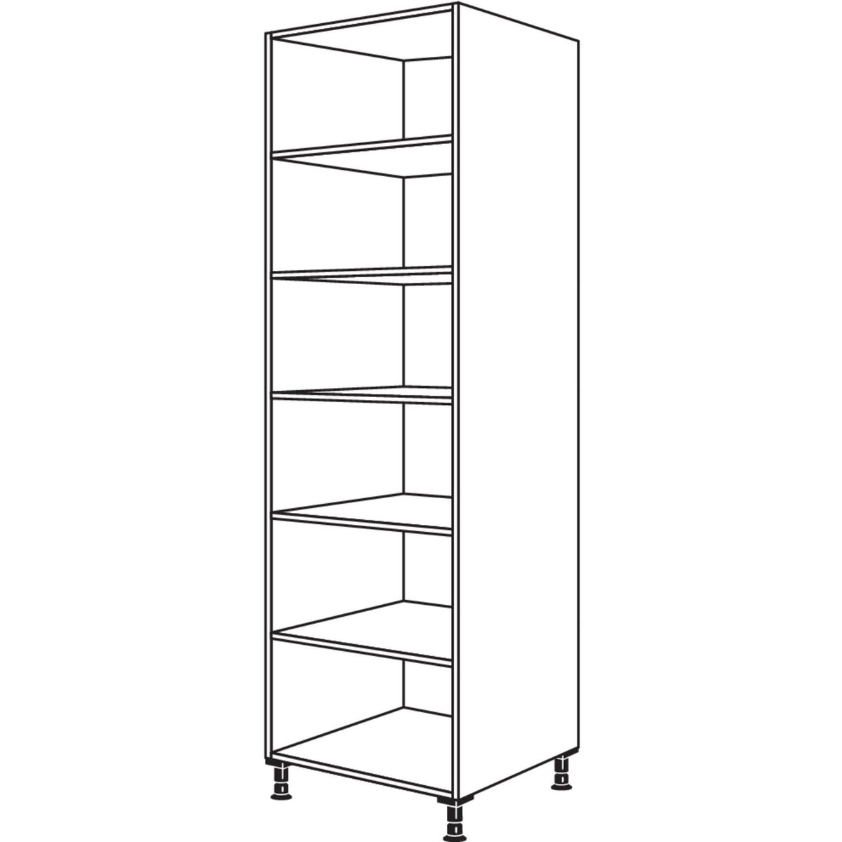 Nobilia XL-Hochschrank-Regal HR30-3X 50890