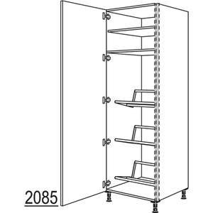 nobilia XL-Hochschrank fuer Getraenkekisten NHSGTKF60-1X 30318