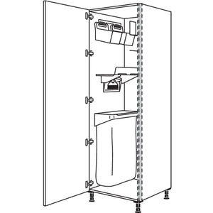 nobilia XL-Hochschrank mit Ordnungssystem Laundry-Area NHSOSF50-1X 34950