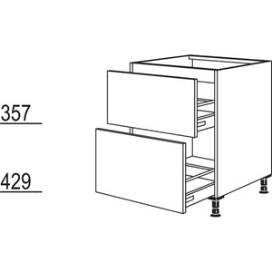 Nobilia XL-Kochstellenschrank KD2A80-X 34358