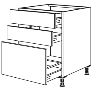 Nobilia XL-Kochstellenschrank KD2SA60-X 35361