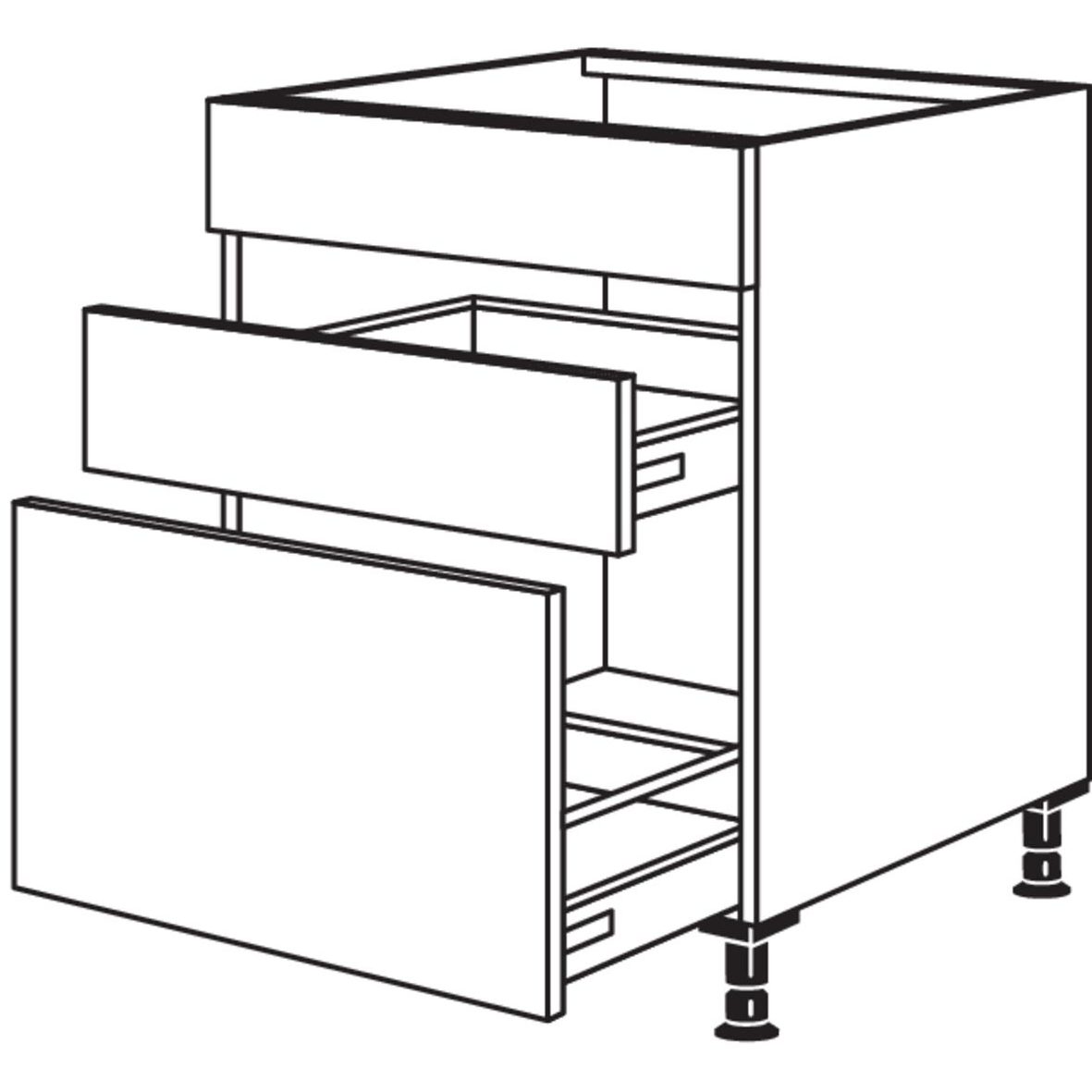 Nobilia XL-Kochstellenschrank KDSA90-X 35349