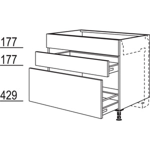 Nobilia XL-Kochstellenschrank fuer Kochfeldabzug KDMSA60-X 44344