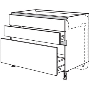 Nobilia XL-Kochstellenschrank fuer Kochfeldabzug NKMSA60-X 57308