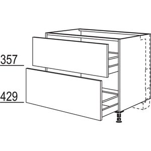 nobilia XL-Kochstellenschrank fuer Panorama-Kochfeldabzug mit vertikalem Motor KDMP2A90-X 35357