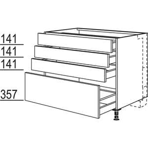 nobilia XL-Kochstellenschrank fuer Panorama-Kochfeldabzug mit vertikalem Motor KMP3SA90-X 35354