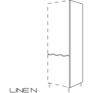 Nobilia XL-LINE N-Abschlusswange in Korpushoehe NHWK50-2X 50674