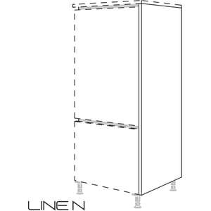 Nobilia XL-LINE N-Abschlusswange in Korpushoehe NHWK16-X 16858