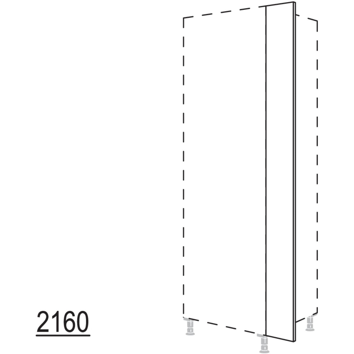 Nobilia XL-Passleiste HPK20-2X 40825