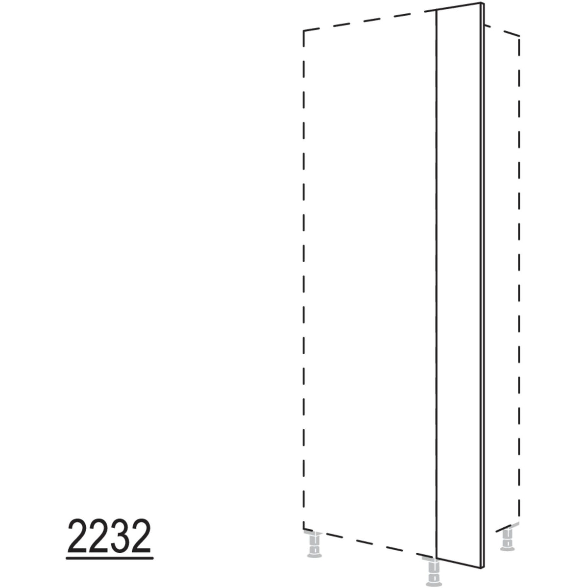 Nobilia XL-Passleiste HPK20-3X 51825