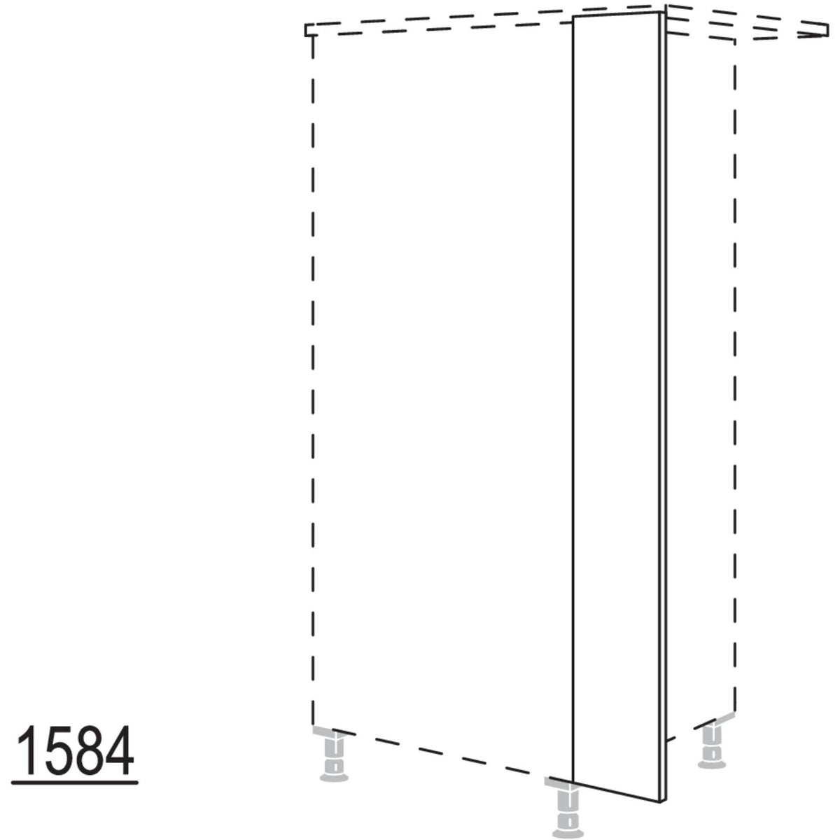 Nobilia XL-Passleiste HPK20-X 34870