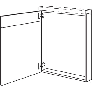 Nobilia XL-Rahmenteil URT45-X 33166