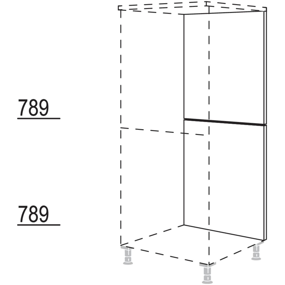 Nobilia XL-Rückwandverkleidung RFD40-158 9274