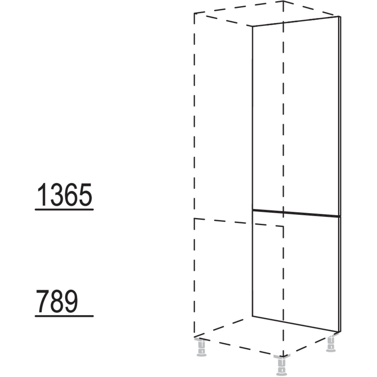 Nobilia XL-Rückwandverkleidung RFD40-2X 45844