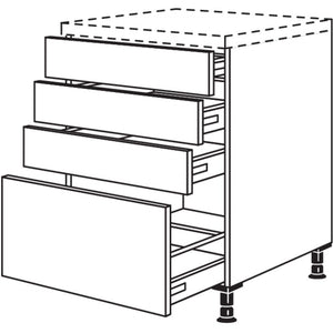 Nobilia XL-Schubkastenschrank U3SA30-X 37266