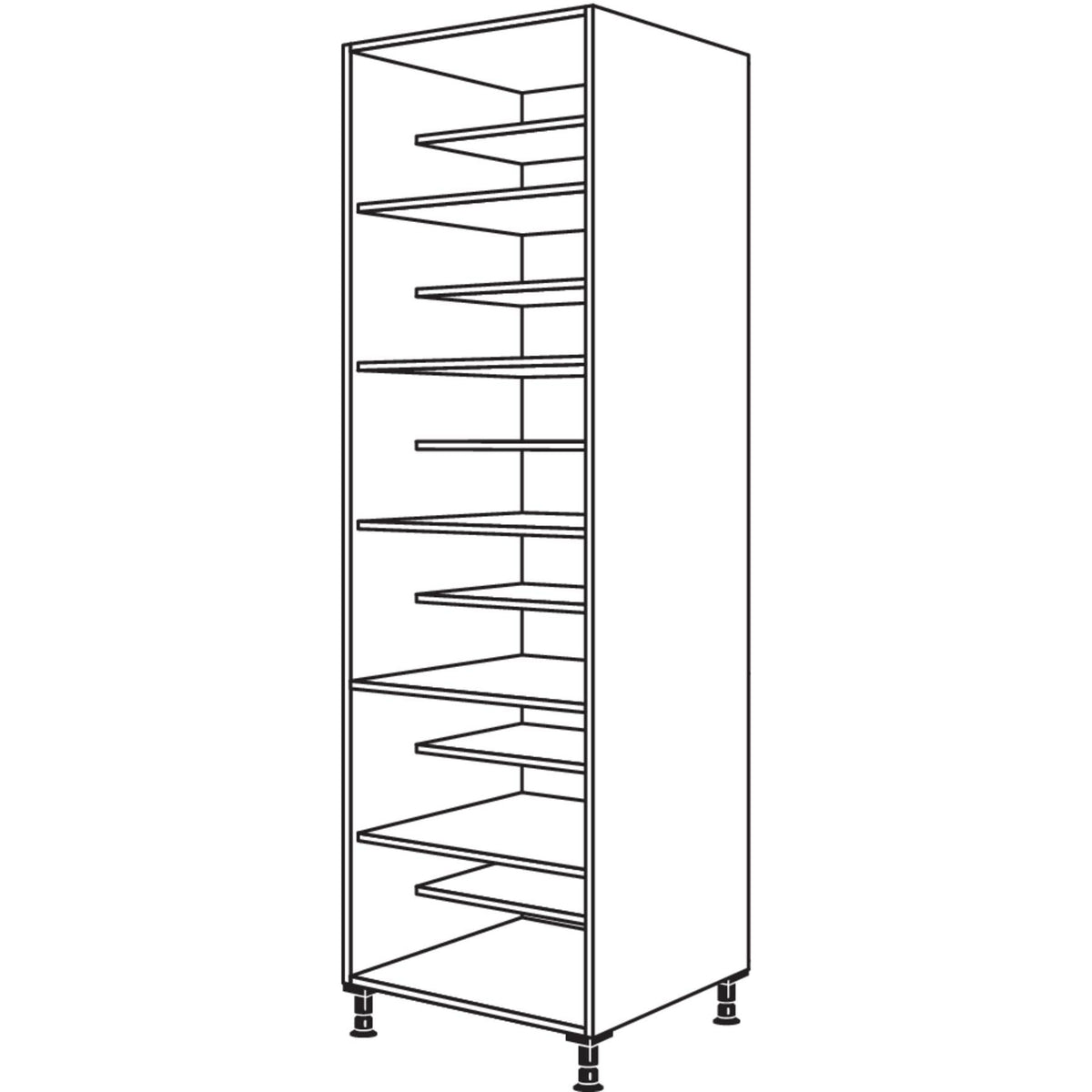 Nobilia XL-Schuhschrank HWSO40-3X 59264