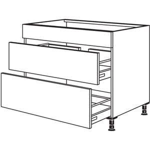 Nobilia XL-Spuelen-Auszugschrank SPU2A90-X 37196