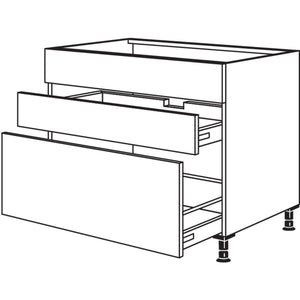 Nobilia XL-Spuelen-Auszugschrank SPUDSA90-X 34245