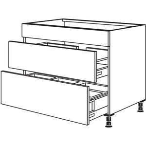 Nobilia XL-Spuelen-Auszugschrank Separato SPU2A-AS60-X 33186