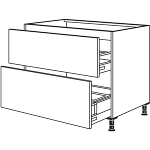 Nobilia XL-Spuelen-Auszugschrank Separato SPUD2A-AS60-X 30231