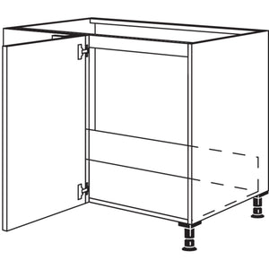 Nobilia XL-Spuelen-Eckschrank SPUED90-45-X 37159