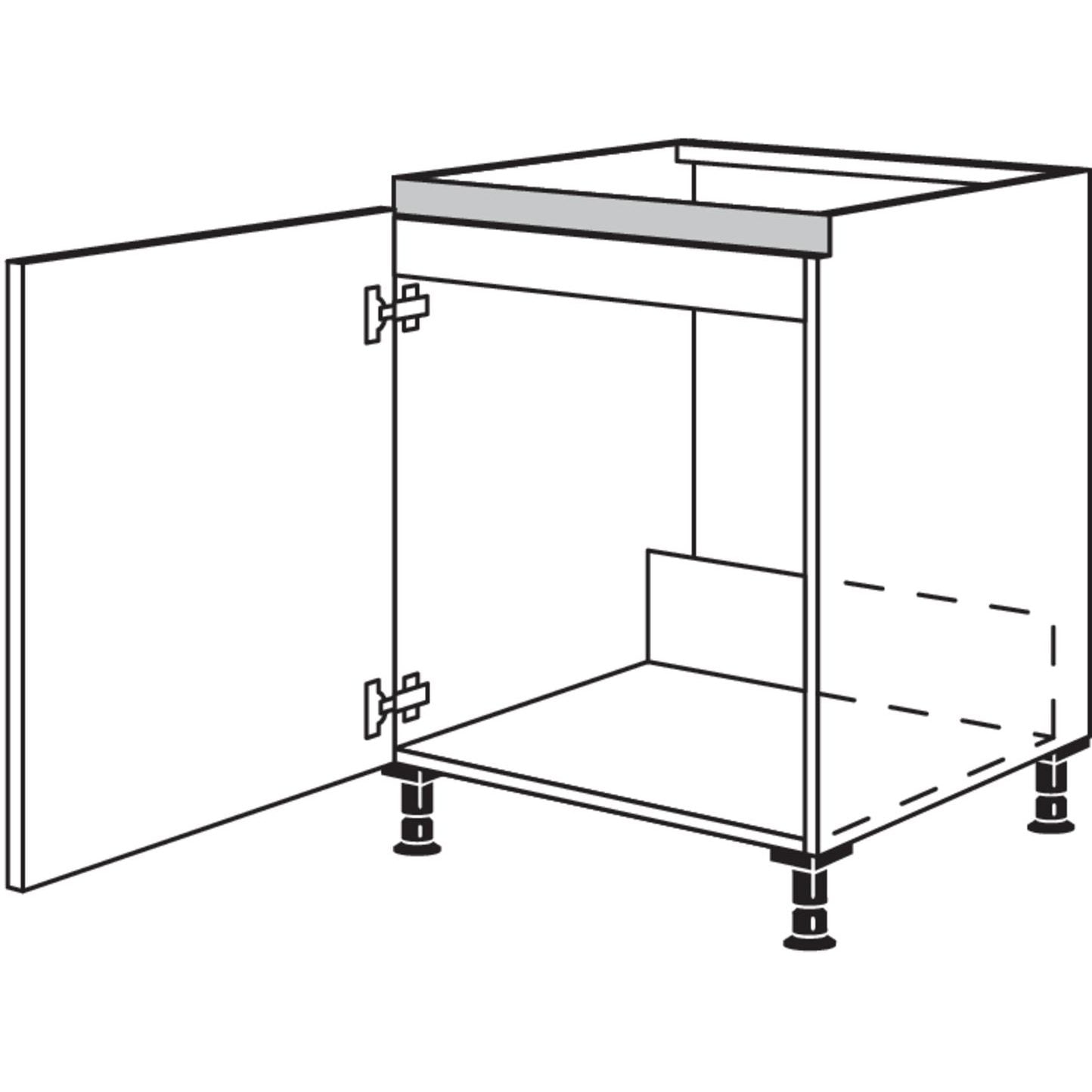 nobilia XL-armario para fregadero NSPU50-X 50 cm