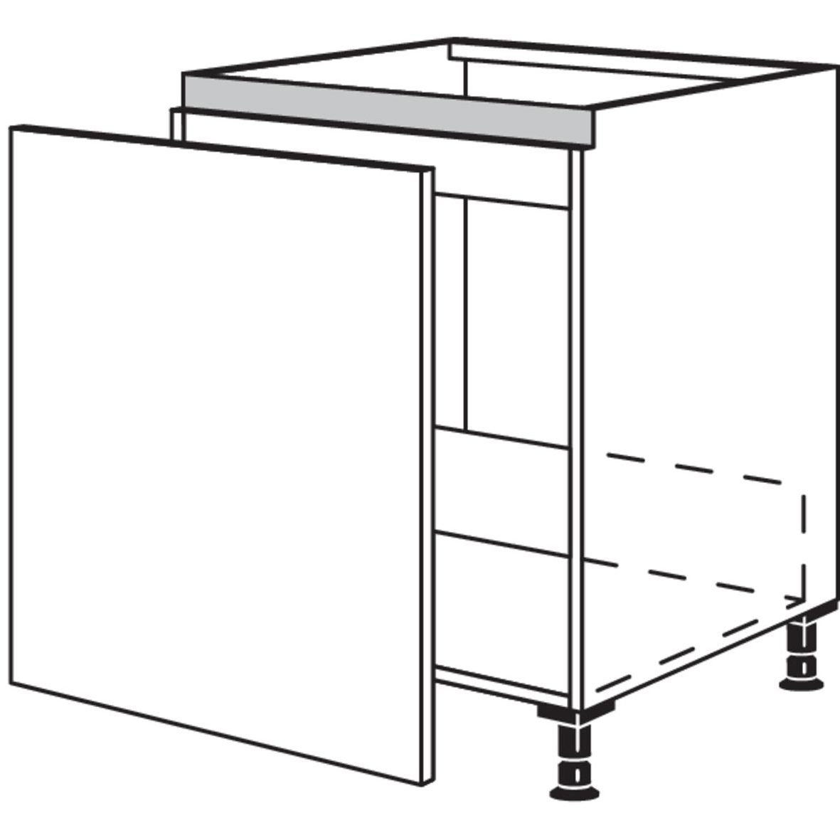 Nobilia XL-Spuelenschrank NSPUAL50-X 55198